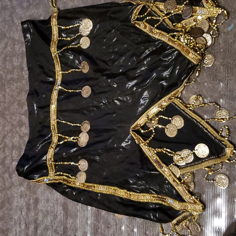 Belly dancing skirt